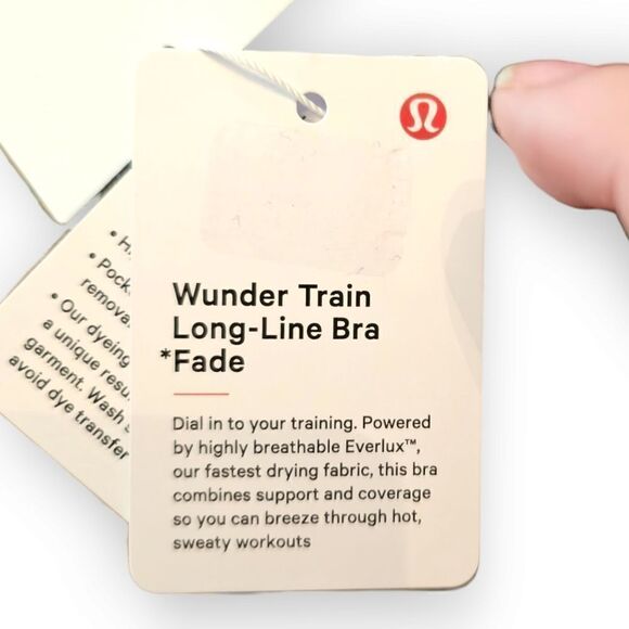 Lululemon Wunder Train Long-Line Fade (NWT) - Picture 4 of 8